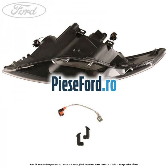 Far bi-xenon dreapta an 01/2013-12/2014 Ford Mondeo 2008-2014 2.0 TDCi 130 cp AZBA diesel