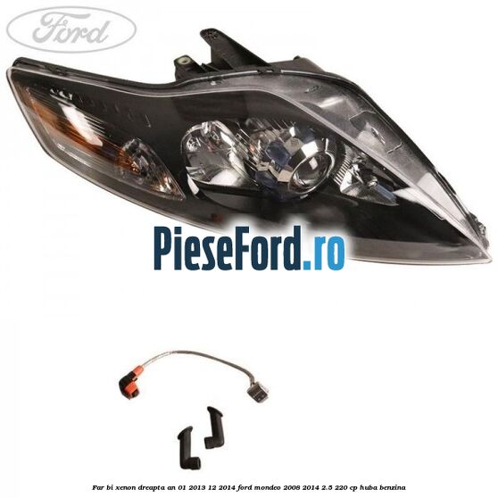 Far bi-xenon dreapta an 01/2013-12/2014 Ford Mondeo 2008-2014 2.5 220 cp Far bi-xenon dreapta an 01/2013-12/2014 Ford Mondeo 2008-2014 2.5 220 cp HUBA benzina