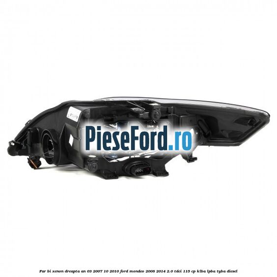 Far bi-xenon dreapta an 03/2007-10/2010 Ford Mondeo 2008-2014 2.0 TDCi 115 cp KLBA, LPBA, TYBA diesel