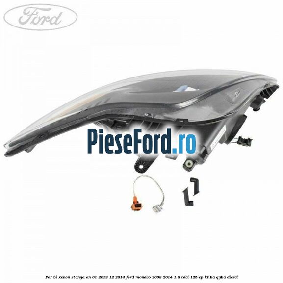 Far bi-xenon stanga an 01/2013-12/2014 Ford Mondeo 2008-2014 1.8 TDCi 125 cp KHBA, QYBA diesel