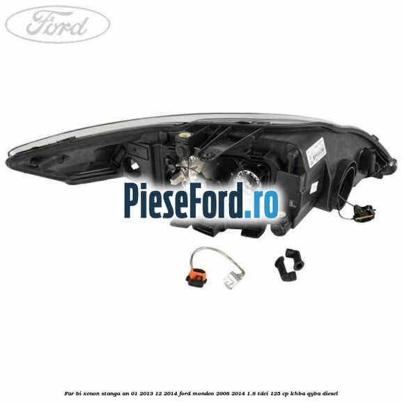 Far bi-xenon stanga an 01/2013-12/2014 Ford Mondeo 2008-2014 1.8 TDCi 125 cp KHBA, QYBA diesel