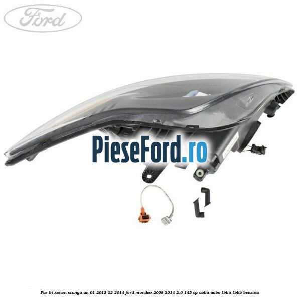 Far bi-xenon stanga an 01/2013-12/2014 Ford Mondeo 2008-2014 2.0 145 cp AOBA, AOBC, TBBA, TBBB benzina