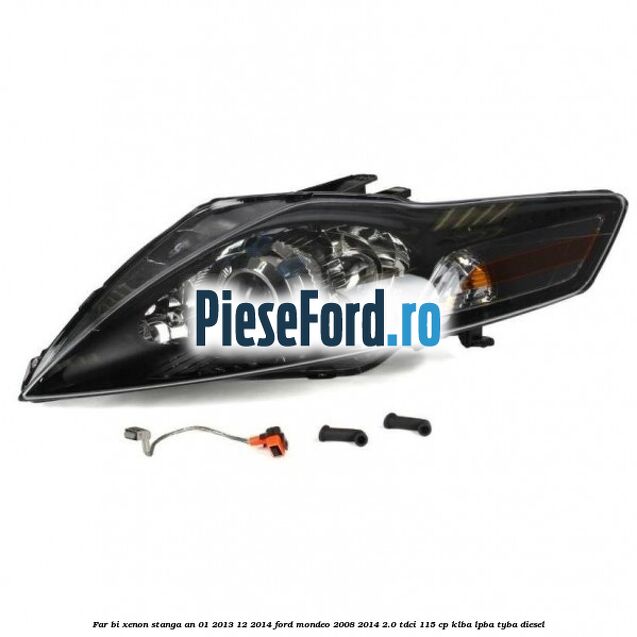 Far bi-xenon stanga an 01/2013-12/2014 Ford Mondeo 2008-2014 2.0 TDCi 115 cp KLBA, LPBA, TYBA diesel