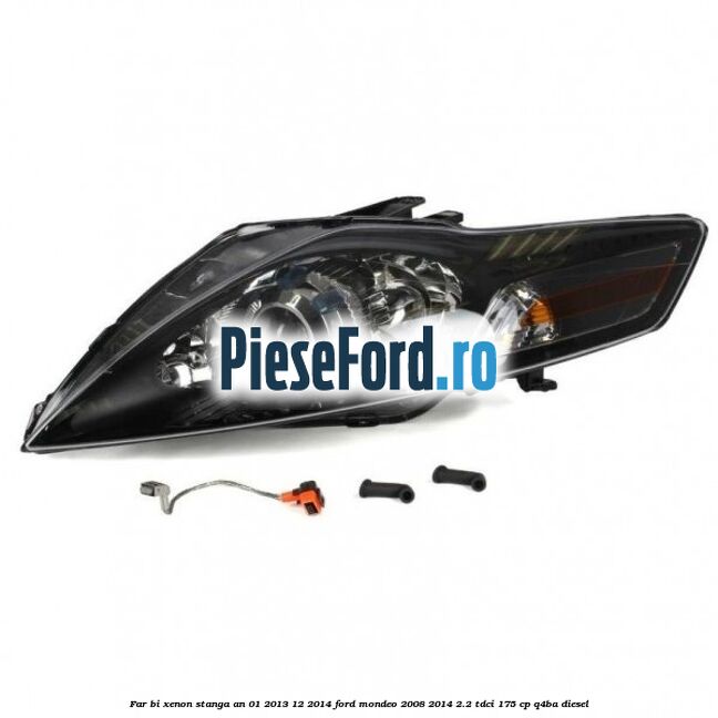 Far bi-xenon stanga an 01/2013-12/2014 Ford Mondeo 2008-2014 2.2 TDCi 175 cp Q4BA diesel
