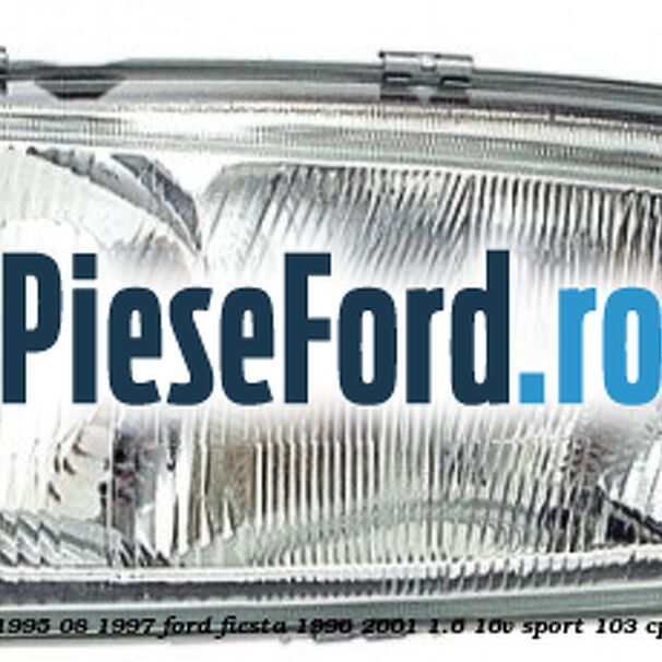 Far dreapta (08/1995-08/1997) Ford Fiesta 1996-2001 1.6 16V Sport 103 cp L1T, L1V benzina
