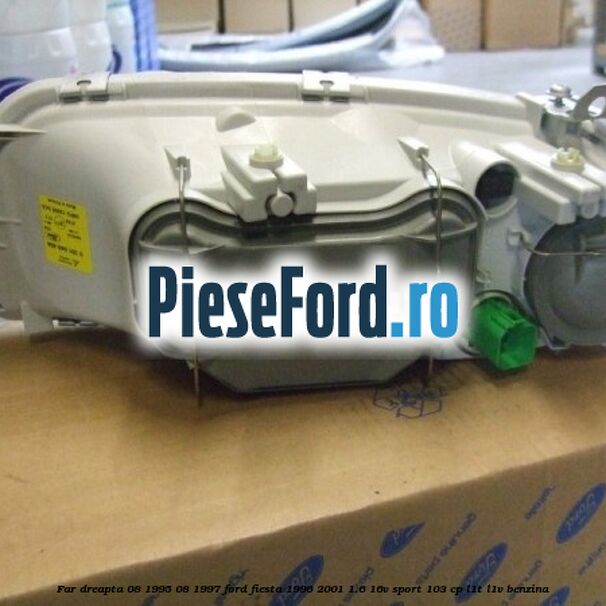 Far dreapta (08/1995-08/1997) Ford Fiesta 1996-2001 1.6 16V Sport 103 cp L1T, L1V benzina