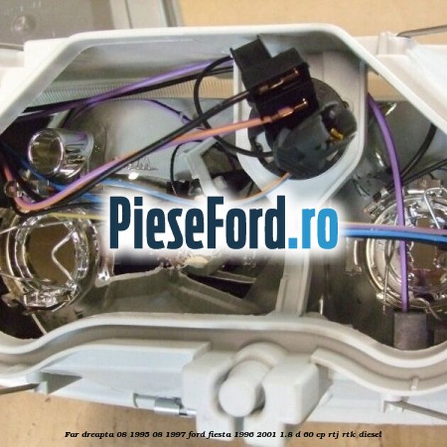 Far dreapta (08/1995-08/1997) Ford Fiesta 1996-2001 1.8 D 60 cp RTJ, RTK diesel