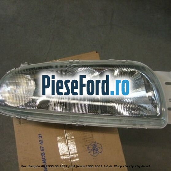 Far dreapta (08/1995-08/1997) Ford Fiesta 1996-2001 1.8 DI 75 cp RTN, RTP, RTQ diesel