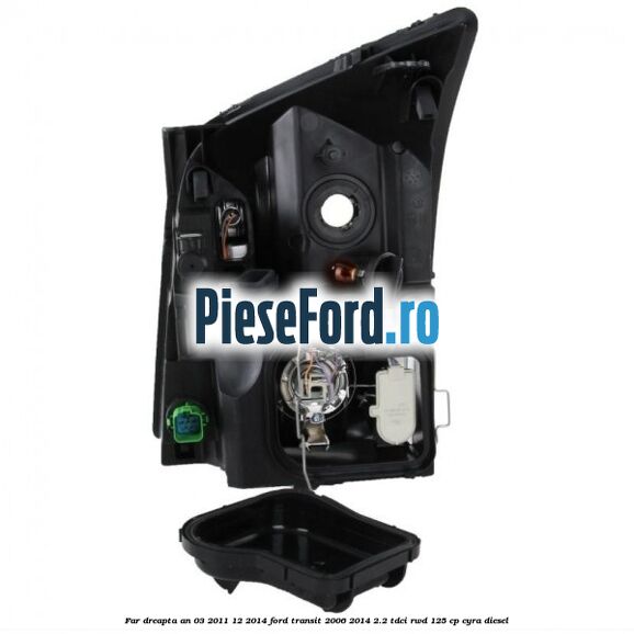 Far dreapta an 03/2011-12/2014 Ford Transit 2006-2014 2.2 TDCi RWD 125 cp CYRA diesel