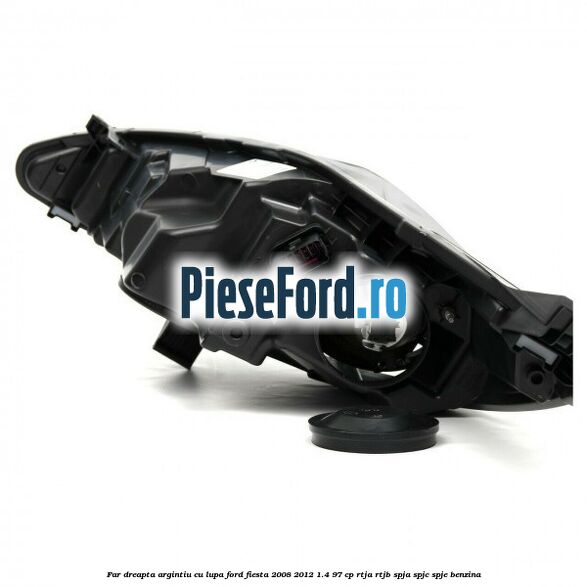 Far dreapta, argintiu cu lupa Ford Fiesta 2008-2012 1.4 97 cp RTJA, RTJB, SPJA, SPJC, SPJE benzina