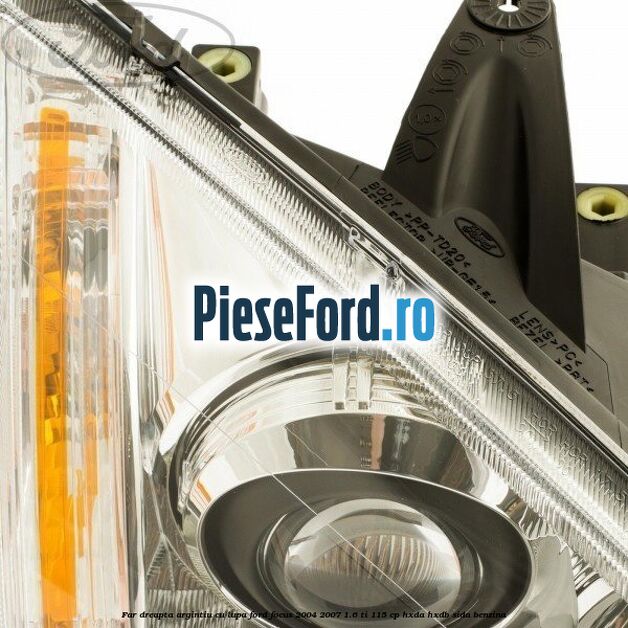 Far dreapta argintiu cu lupa Ford Focus 2004-2007 1.6 Ti 115 cp Far dreapta argintiu cu lupa Ford Focus 2004-2007 1.6 Ti 115 cp HXDA, HXDB, SIDA benzina