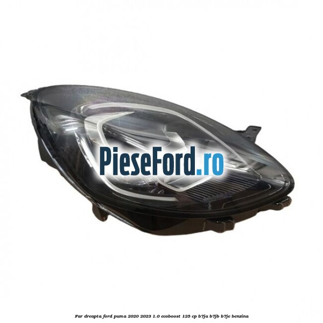Far dreapta Ford Puma 2020-2023 1.0 EcoBoost 125 cp B7JA, B7JB, B7JE benzina