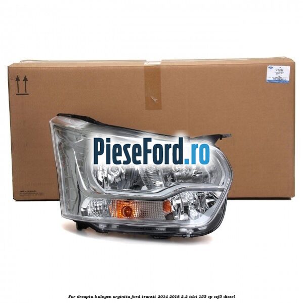 Far dreapta halogen argintiu Ford Transit 2014-2018 2.2 TDCi 155 cp Far dreapta halogen argintiu Ford Transit 2014-2018 2.2 TDCi 155 cp CVF5 diesel