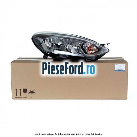 Far dreapta halogen Ford Fiesta 2017-2023 1.1 Ti-VCT 75 cp FSJB benzina