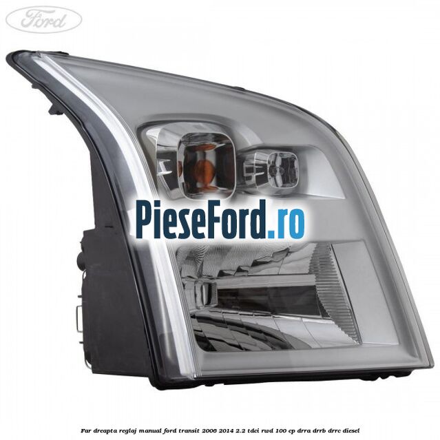 Far dreapta reglaj manual Ford Transit 2006-2014 2.2 TDCi RWD 100 cp DRRA, DRRB, DRRC diesel