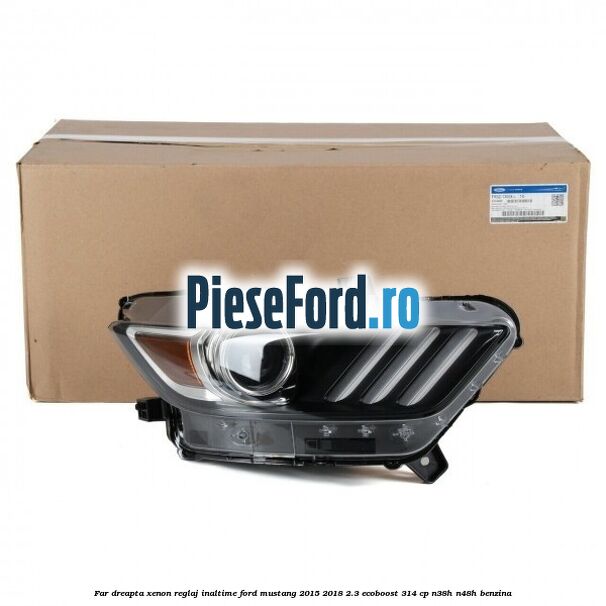 Far dreapta xenon, reglaj inaltime Ford Mustang 2015-2018 2.3 EcoBoost 314 cp Far dreapta xenon, reglaj inaltime Ford Mustang 2015-2018 2.3 EcoBoost 314 cp N38H, N48H benzina
