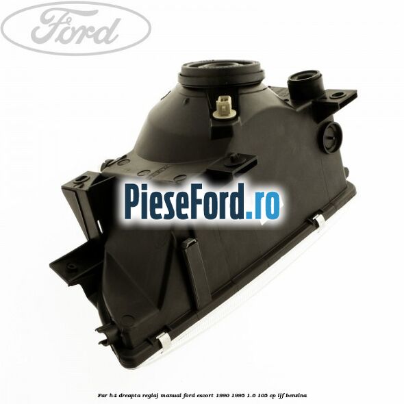 Far H4 dreapta reglaj manual Ford Escort 1990-1995 1.6 105 cp LJF benzina
