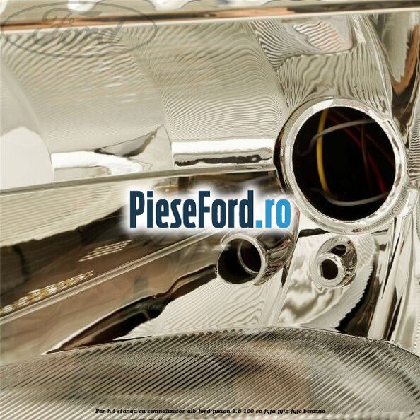 Far H4 stanga cu semnalizator alb Ford Fusion 1.6 100 cp FYJA, FYJB, FYJC benzina