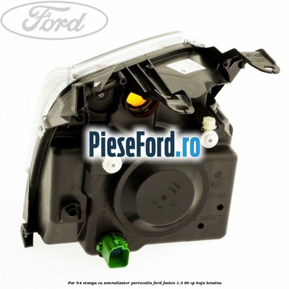 Far H4 stanga cu semnalizator portocaliu Ford Fusion 1.3 60 cp BAJA benzina