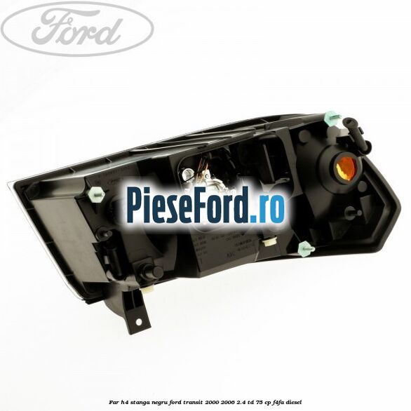 Far H4 stanga negru Ford Transit 2000-2006 2.4 TD 75 cp Far H4 stanga negru Ford Transit 2000-2006 2.4 TD 75 cp F4FA diesel