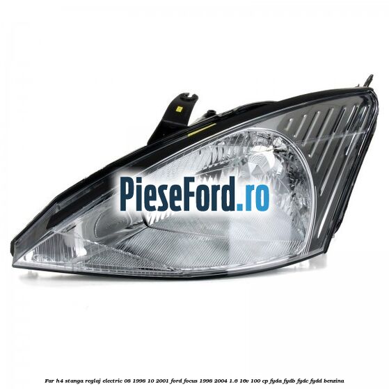 Far H4 stanga reglaj electric 08/1998-10/2001 Ford Focus 1998-2004 1.6 16V 100 cp