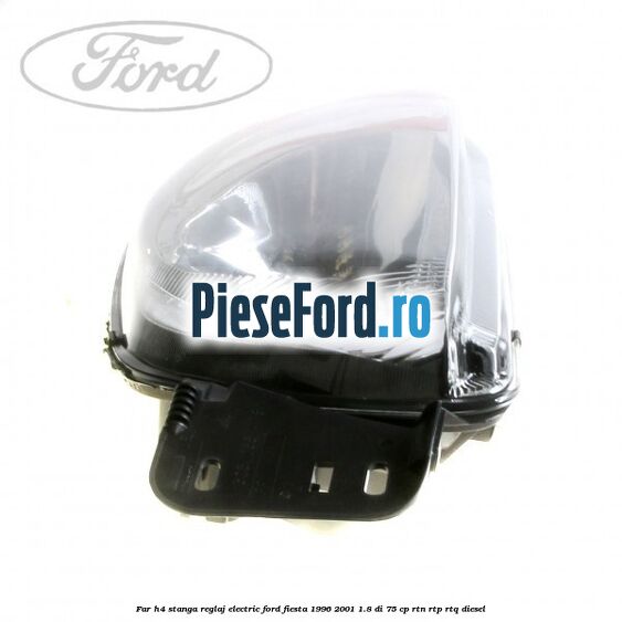 Far H4 stanga reglaj electric Ford Fiesta 1996-2001 1.8 DI 75 cp RTN, RTP, RTQ diesel