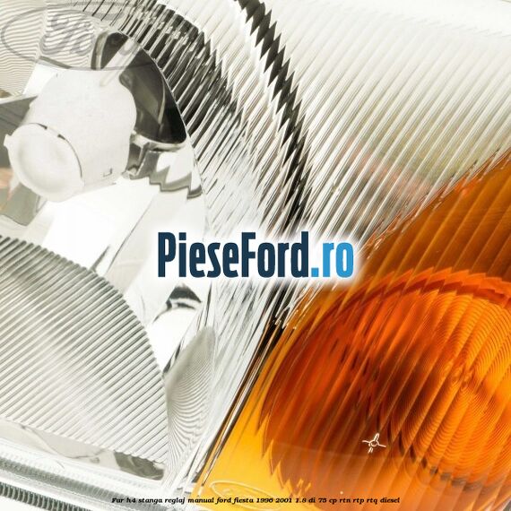 Far H4 stanga reglaj manual Ford Fiesta 1996-2001 1.8 DI 75 cp RTN, RTP, RTQ diesel