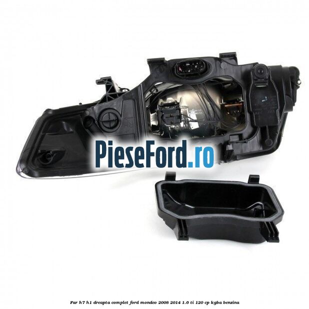 Far H7/H1 dreapta complet Ford Mondeo 2008-2014 1.6 Ti 120 cp KGBA benzina
