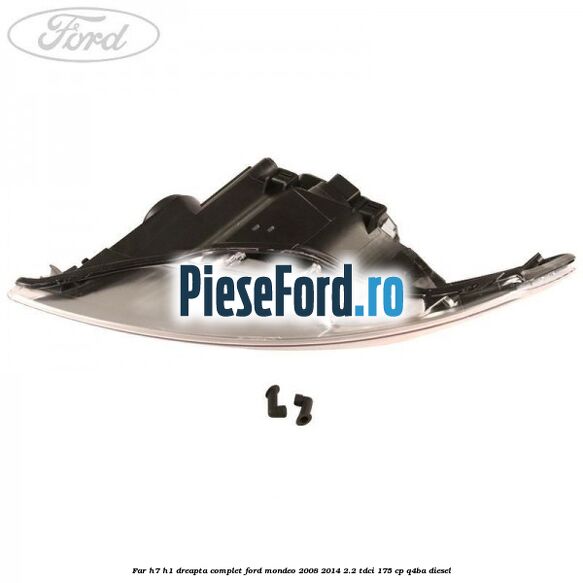Far H7/H1 dreapta complet Ford Mondeo 2008-2014 2.2 TDCi 175 cp Q4BA diesel