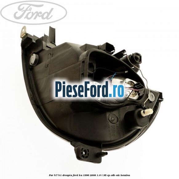 Far H7/H1 dreapta Ford Ka 1996-2008 1.6 i 95 cp CDB, CDC benzina