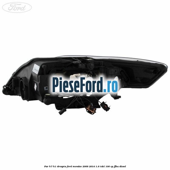 Far H7/H1 dreapta Ford Mondeo 2008-2014 1.8 TDCi 100 cp FFBA diesel