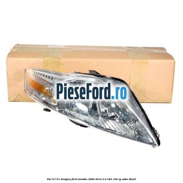 Far H7/H1 dreapta Ford Mondeo 2008-2014 2.0 TDCi 130 cp AZBA diesel