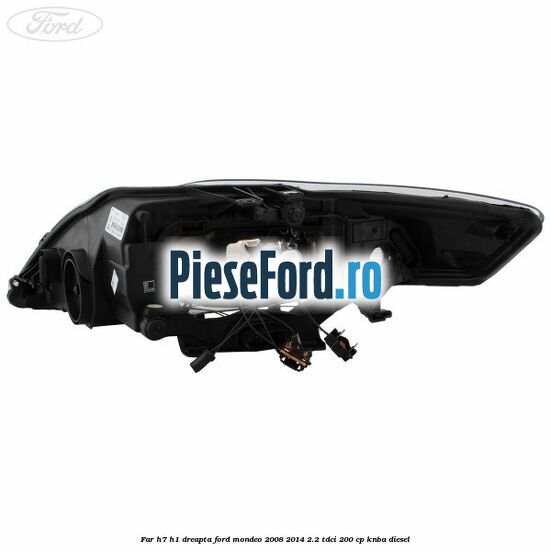 Far H7/H1 dreapta Ford Mondeo 2008-2014 2.2 TDCi 200 cp KNBA diesel