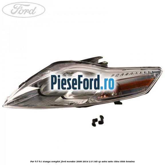 Far H7/H1 stanga complet Ford Mondeo 2008-2014 2.0 145 cp Far H7/H1 stanga complet Ford Mondeo 2008-2014 2.0 145 cp AOBA, AOBC, TBBA, TBBB benzina