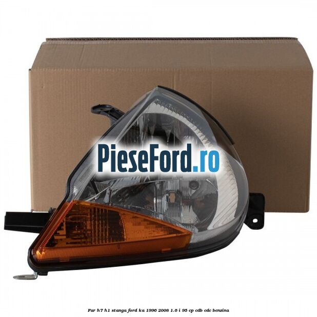 Far H7/H1 stanga Ford Ka 1996-2008 1.6 i 95 cp Far H7/H1 stanga Ford Ka 1996-2008 1.6 i 95 cp CDB, CDC benzina