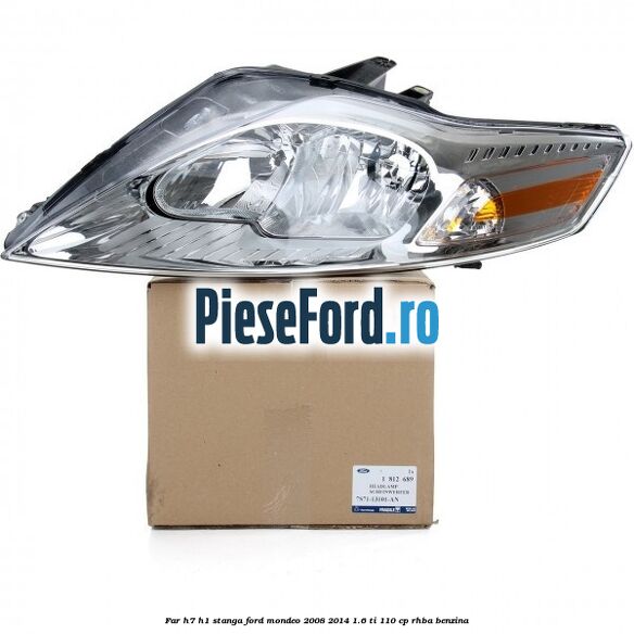 Far H7/H1 stanga Ford Mondeo 2008-2014 1.6 Ti 110 cp RHBA benzina