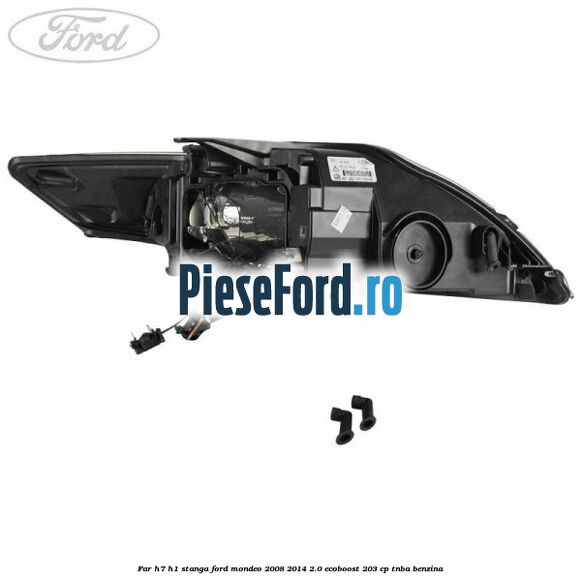 Far H7/H1 stanga Ford Mondeo 2008-2014 2.0 EcoBoost 203 cp TNBA benzina
