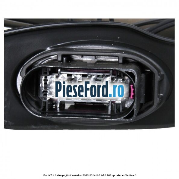 Far H7/H1 stanga Ford Mondeo 2008-2014 2.0 TDCi 163 cp TXBA, TXBB diesel