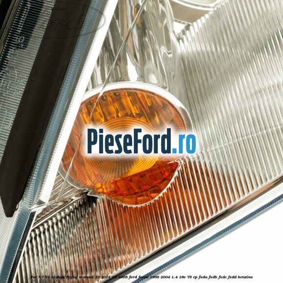 Far H7/H1 stanga reglaj manual 10/2001-05/2005 Ford Focus 1998-2004 1.4 16V 75 cp FXDA, FXDB, FXDC, FXDD benzina