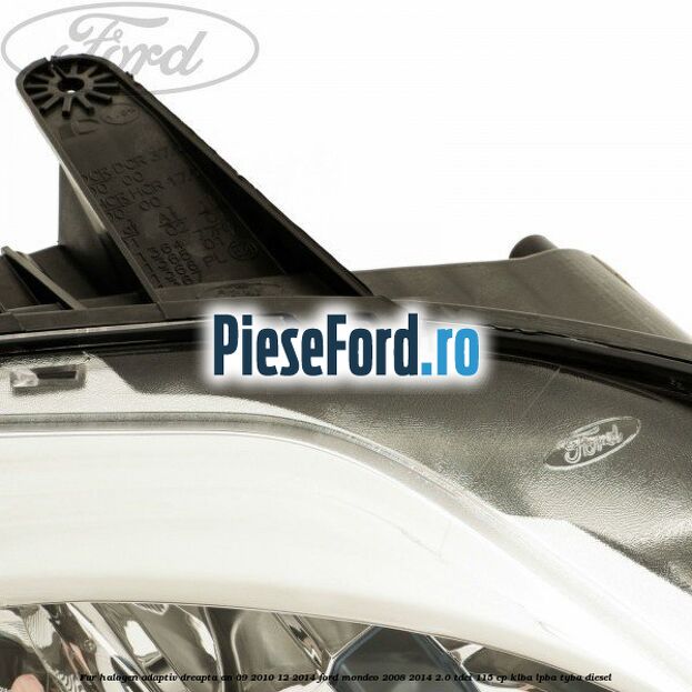 Far halogen adaptiv dreapta an 09/2010-12/2014 Ford Mondeo 2008-2014 2.0 TDCi 115 cp KLBA, LPBA, TYBA diesel