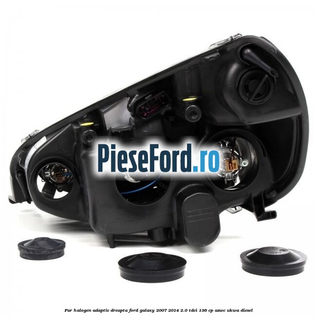 Far halogen adaptiv dreapta Ford Galaxy 2007-2014 2.0 TDCi 136 cp AZWC, UKWA diesel