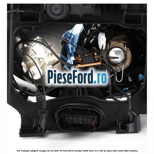 Far halogen adaptiv stanga an 02/2007-09/2010 Ford Mondeo 2008-2014 2.0 145 cp AOBA, AOBC, TBBA, TBBB benzina