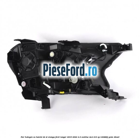 Far halogen cu lumini de zi stanga Ford Ranger 2019-2022 2.0 EcoBlue 4x4 213 cp T20DD0J, YN2X diesel