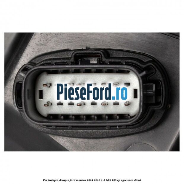Far halogen dreapta Ford Mondeo 2014-2018 1.5 TDCi 120 cp UGCC, XUCA diesel
