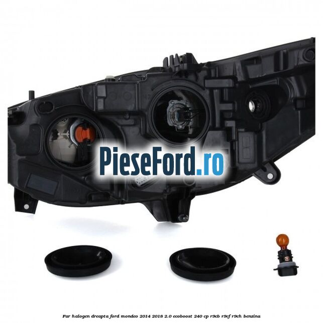 Far halogen dreapta Ford Mondeo 2014-2018 2.0 EcoBoost 240 cp Far halogen dreapta Ford Mondeo 2014-2018 2.0 EcoBoost 240 cp R9CB, R9CF, R9CH benzina