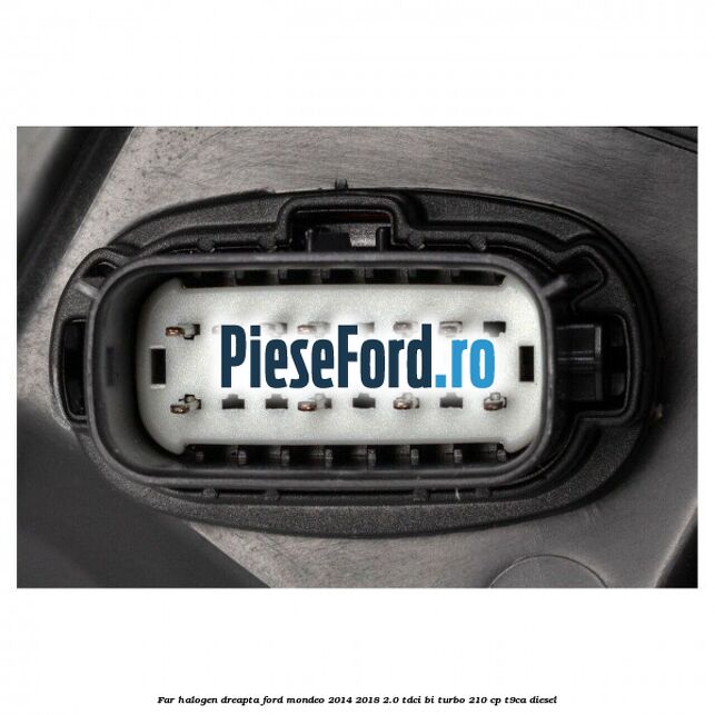 Far halogen dreapta Ford Mondeo 2014-2018 2.0 TDCi Bi-Turbo 210 cp T9CA diesel