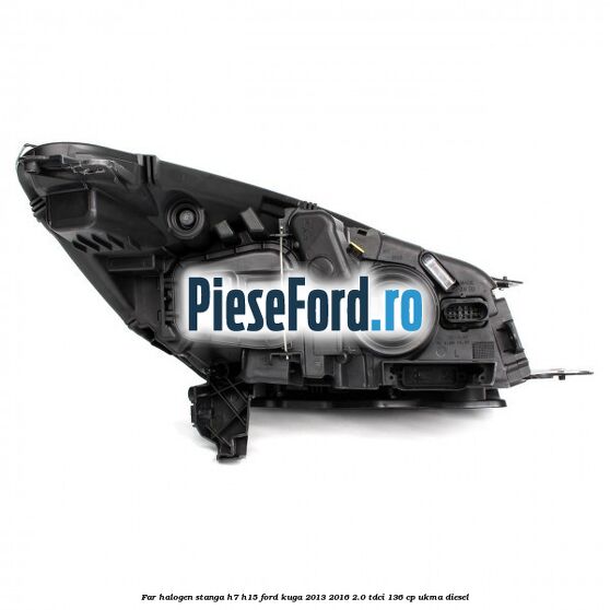 Far halogen stanga H7/H15 Ford Kuga 2013-2016 2.0 TDCi 136 cp UKMA diesel
