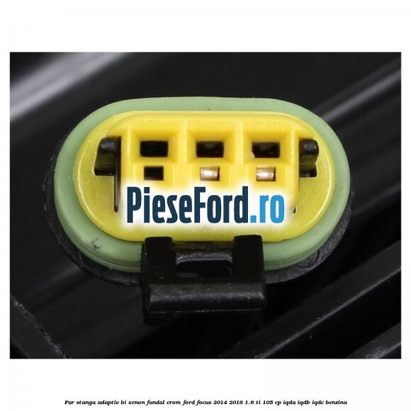 Far stanga adaptiv Bi-Xenon, fundal crom Ford Focus 2014-2018 1.6 Ti 105 cp Far stanga adaptiv Bi-Xenon, fundal crom Ford Focus 2014-2018 1.6 Ti 105 cp IQDA, IQDB, IQDC benzina