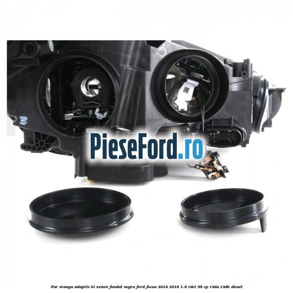 Far stanga adaptiv Bi-Xenon, fundal negru Ford Focus 2014-2018 1.6 TDCi 95 cp Far stanga adaptiv Bi-Xenon, fundal negru Ford Focus 2014-2018 1.6 TDCi 95 cp T3DA, T3DB diesel
