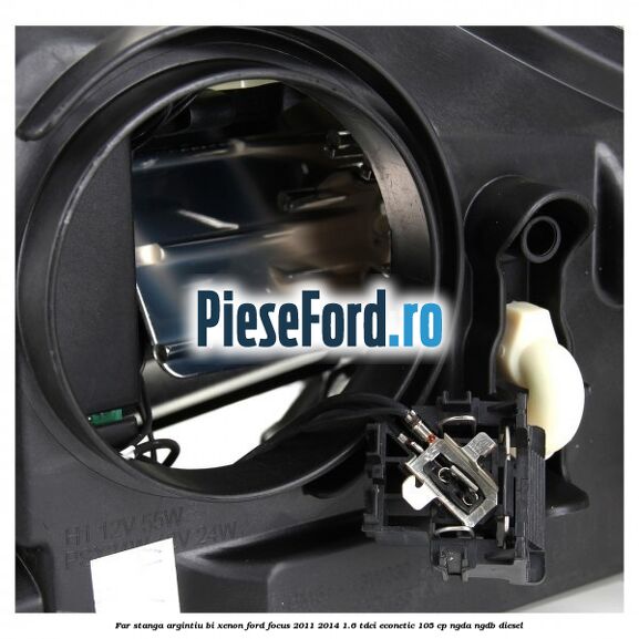 Far stanga argintiu bi xenon Ford Focus 2011-2014 1.6 TDCi ECOnetic 105 cp Far stanga argintiu bi xenon Ford Focus 2011-2014 1.6 TDCi ECOnetic 105 cp NGDA, NGDB diesel